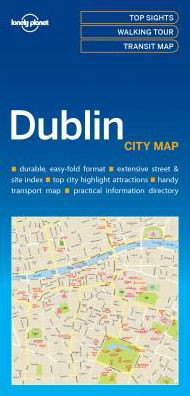 Lonely Planet City Map: Dublin City Map - Lonely Planet - Bøker - Lonely Planet - 9781786575081 - 17. januar 2017