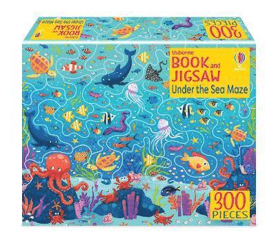 Cover for Sam Smith · Usborne Book and Jigsaw Under the Sea Maze - Usborne Book and Jigsaw (Paperback Book) (2025)