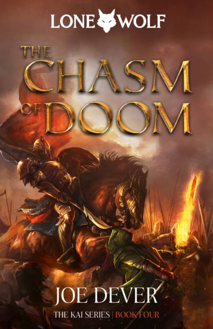 Cover for Joe Dever · The Chasm of Doom: Lone Wolf #4 (Gebundenes Buch) (2022)