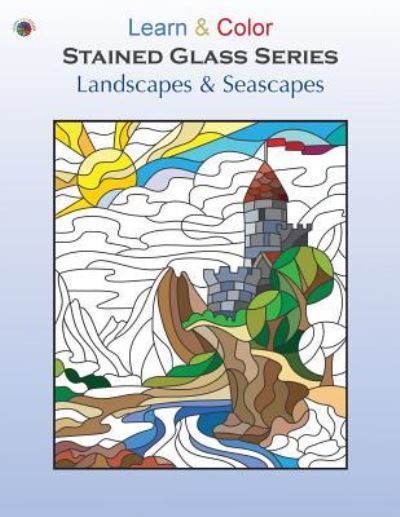 Cover for Learn &amp; Color Books · Landscapes &amp; Seascapes (Paperback Book) (2018)