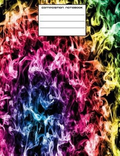 Cover for Nerd Child · Rainbow Flame College Rule Composition Notebook (Paperback Book) (2017)