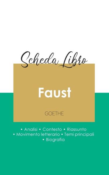 Scheda libro Faust.prima parte. (analisi letteraria di riferimento e riassunto completo) - Goethe - Bücher - Paideia Educazione - 9782759307081 - 9. September 2020