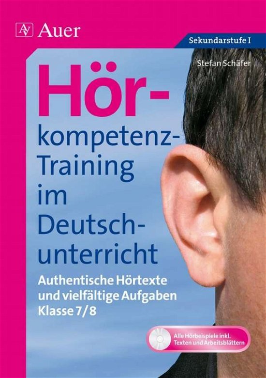 Cover for Schäfer · Hörkompetenz-T.Deutsch. Kl.7/8 (Buch)