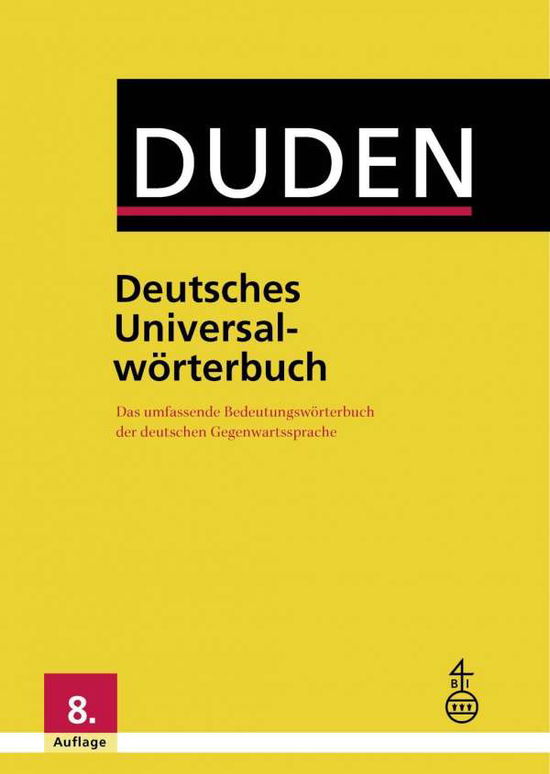 Duden Deutsches Universalwörterbuch - Duden - Książki - Bibliographisches Institut - 9783411055081 - 19 sierpnia 2015