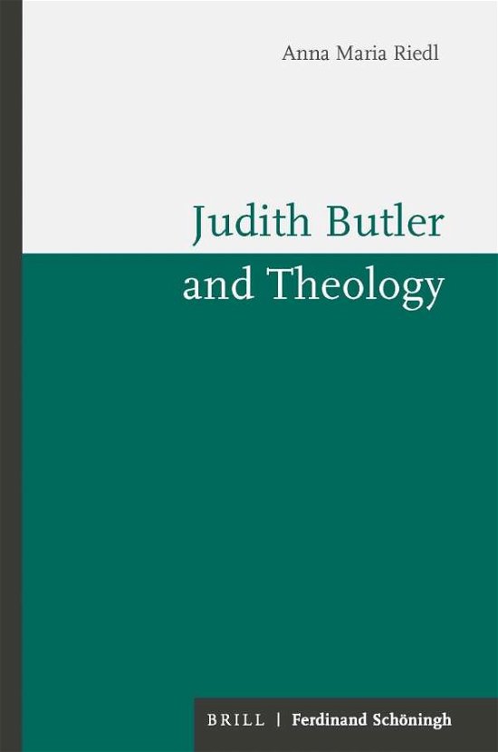 Cover for Riedl · Judith Butler and Theology (Bok) (2021)