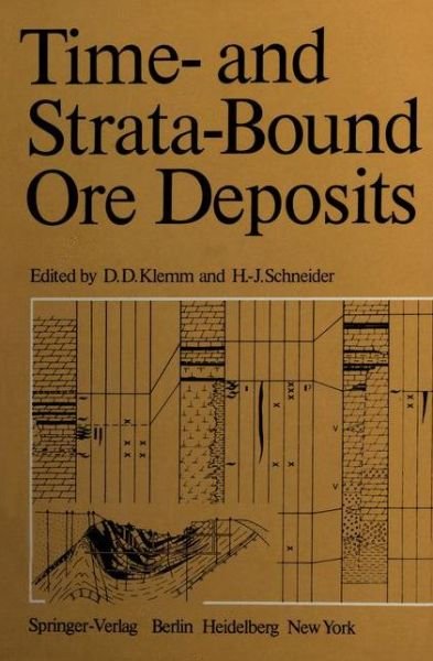 Cover for D D Klemm · Time- and Strata-Bound Ore Deposits (Paperback Bog) [Softcover reprint of the original 1st ed. 1977 edition] (2011)