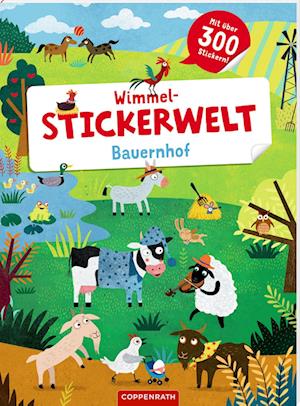 Cover for Mariana Ruiz Johnson · Wimmel-Stickerwelt – Bauernhof (Book) (2024)