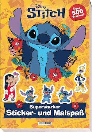 Cover for Disney · Disney Stitch: Superstarker Sticker- und Malspaß (Buch) (2025)