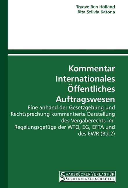 Cover for Holland · Kommentar Internationales Öffen (Book)