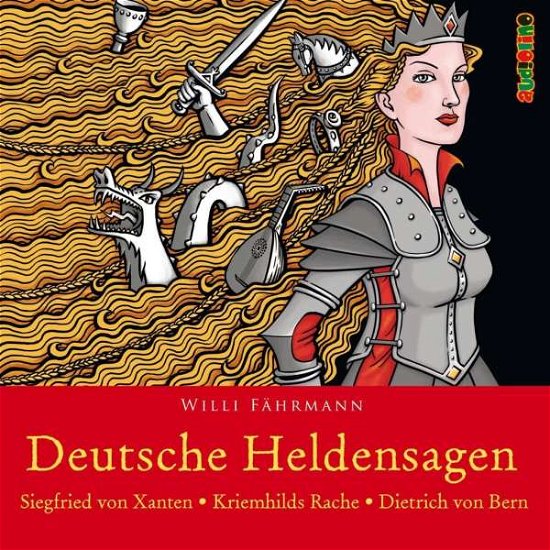 Cover for Fährmann · Deutsche Heldensagen.01,CD (Bok)