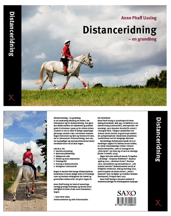 Cover for Anne Phaff Ussing · Distanceridning (Hæftet bog) [1. udgave] (2008)