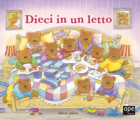 Cover for Allan Ahlberg · Dieci In Un Letto (Book)