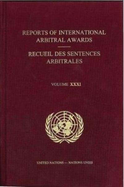 Cover for United Nations · Reports of International Arbitral Awards (Inbunden Bok) (2018)