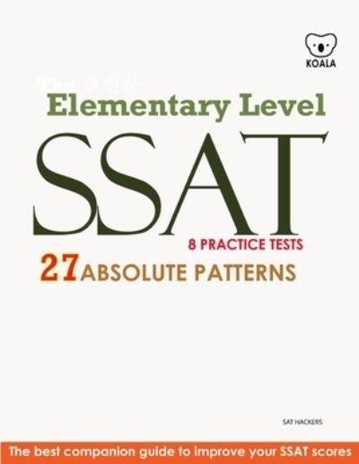 Cover for Sat Hackers · Ssat Elementary Level (Bog) (2020)