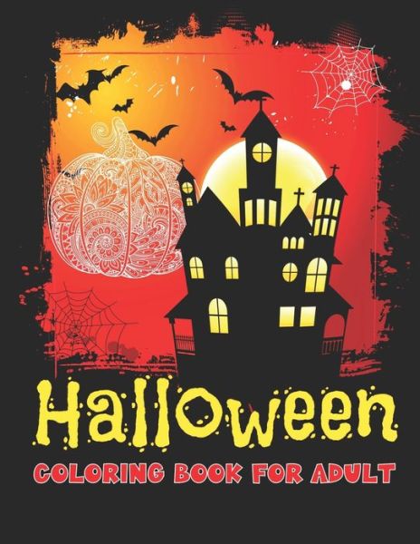 Cover for Anamul Coloring · Halloween Coloring Book for Adult (Paperback Book) (2020)