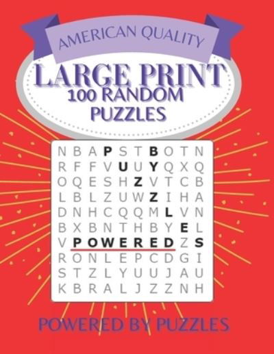 Cover for Powered Puzzles · American Quality (Paperback Book) (2021)