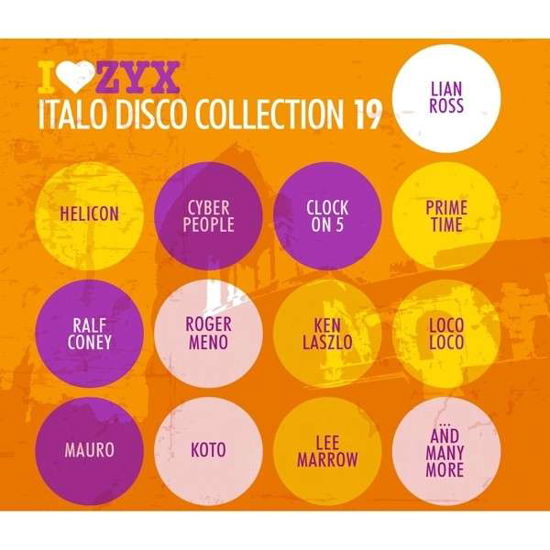 Cover for Zyx Italo Disco Collection 19 / Various (CD) (2015)