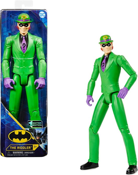 Cover for Spin Master · Batman 12in Figure Riddler (Spielzeug)