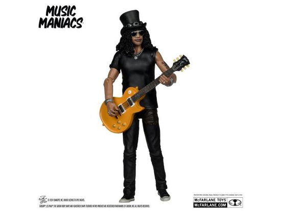 Cover for Music Maniacs Rock &amp; Roll - Slash (Guns N' Roses) · Music Maniacs Rock Actionfigur Slash 15 cm (Toys) (2024)