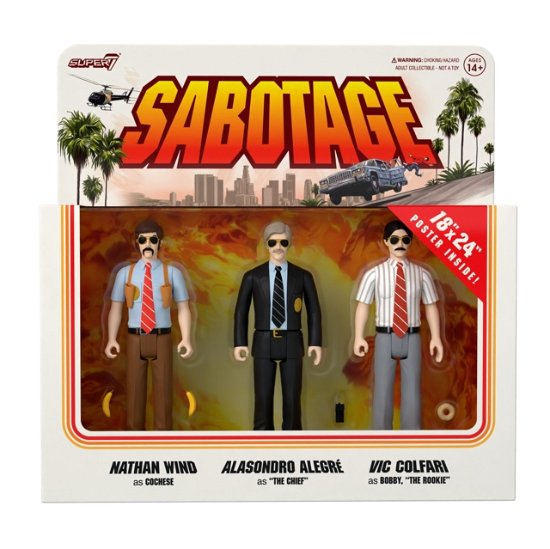 Cover for Beastie Boys · Beastie Boys Reaction Figures - Sabotage 3 Pack (MERCH) (2023)