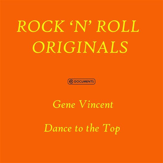 Dance to the Bop - Vincent Gene - Musik - Documents - 0885150320082 - 