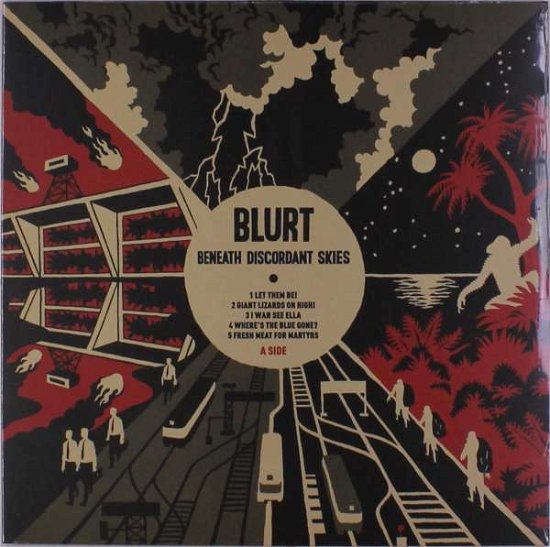 Cover for Blurt · Beneath Discordant Skies (LP) [Limited Numbered edition] (2015)