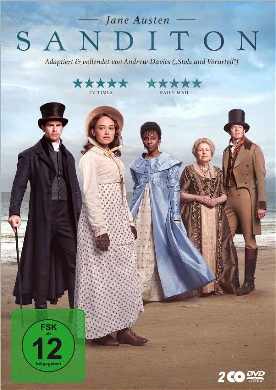 Cover for Williams,rose / James,theo / Reid,anne/+ · Jane Austen:sanditon (DVD) (2020)