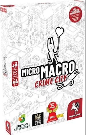 Cover for Pegasus Spiele GmbH · MicroMacro Crime City Card Game (GAME)