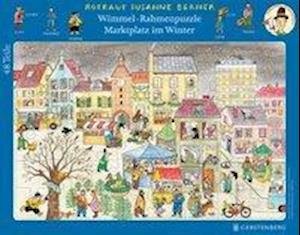 Cover for Rotraut Susanne Berner · Wimmel-Rahmenpuzzle Winter Motiv Marktplatz 48 Teile (SPIEL) (2020)