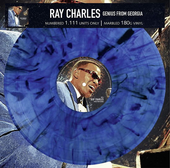 Cover for Ray Charles · Genius From Georgia (Marbled Vinyl) (LP) [Limited edition] (2021)