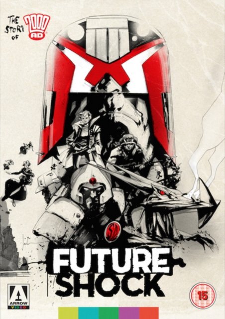 Cover for Future Shock The Story of 2000AD DVD · Future Shock - The Story Of 2000AD (DVD) (2017)