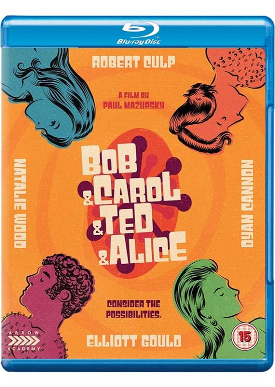 Cover for Bob  Carol  Ted  Alice BD · Bob and Carol and Ted and Alice (Blu-ray) (2018)