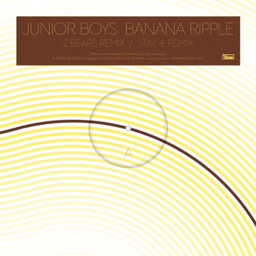 Banana Ripple - Junior Boys - Musik - DOMINO RECORDS - 5034202141082 - 23 september 2011