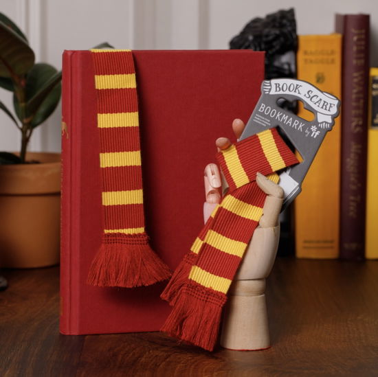 Cover for Book Scarf Bookmark - Burgundy &amp; Yellow (Print) (2023)