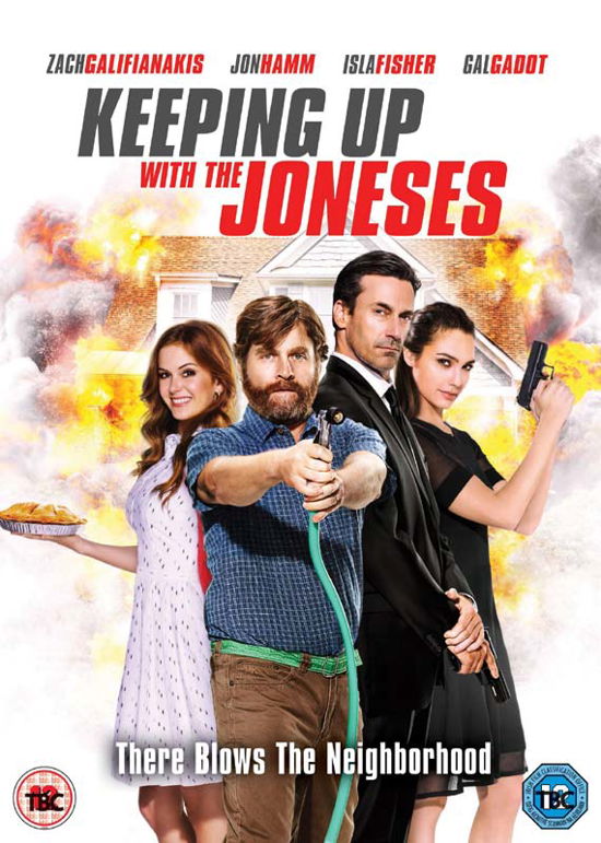 Cover for Keeping Up With The Joneses (DVD) (2017)