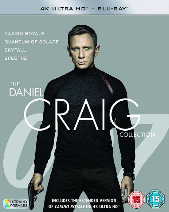 Cover for James Bond · James Bond: The Daniel Craig Collection (DVD) (2019)