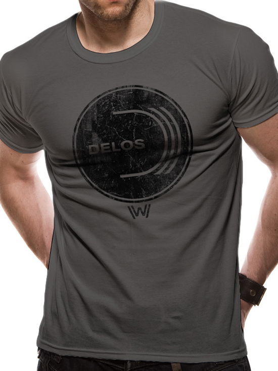 Delos Logo (T-Shirt Unisex Tg. L) - Westworld - Koopwaar -  - 5054015389082 - 