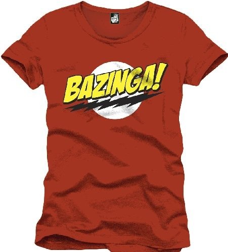 Big Bang Theory - BAZINGA! Red - Officially Licensed - Merchandise -  - 5055139352082 - 