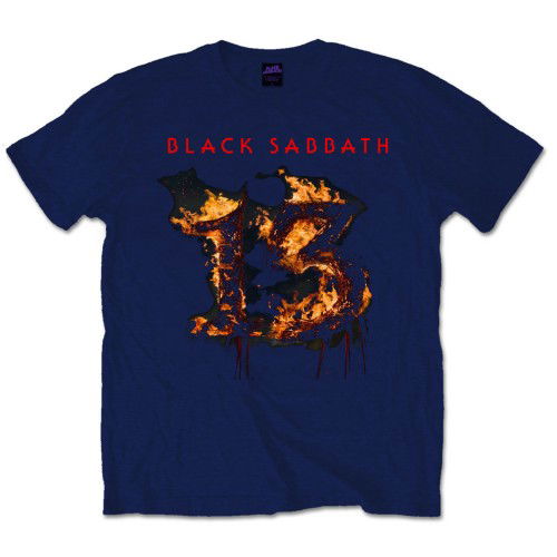 Black Sabbath Unisex T-Shirt: 13 New Album - Black Sabbath - Fanituote - Bravado - 5055295357082 - 