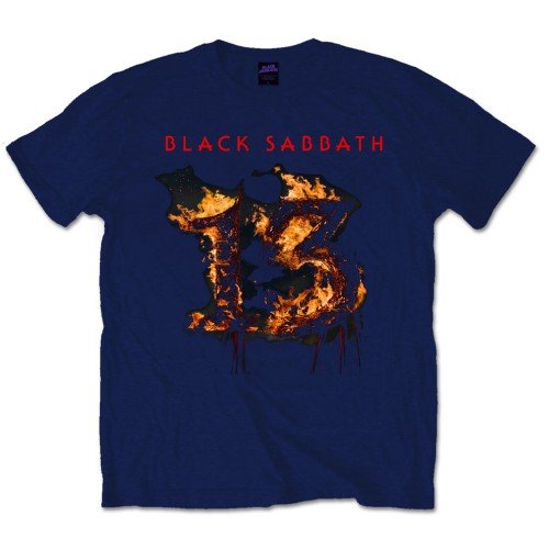 Cover for Black Sabbath · Black Sabbath Unisex T-Shirt: 13 New Album (T-shirt) [size S] [Blue - Unisex edition]