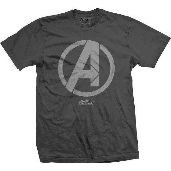 Marvel Comics Unisex Tee: Avengers Infinity War A Icon - Marvel Comics - Merchandise - Bravado - 5056170631082 - 