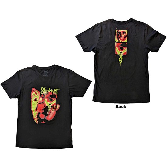 Slipknot Unisex T-Shirt: Alien (Back Print) - Slipknot - Merchandise -  - 5056561088082 - 