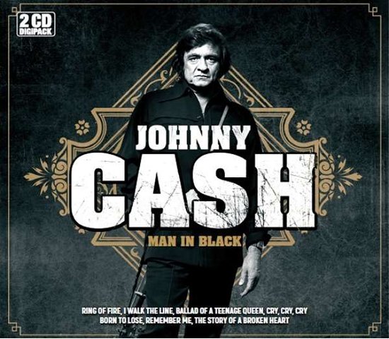 Cover for Johnny Cash · The Man in Black (CD) (2018)