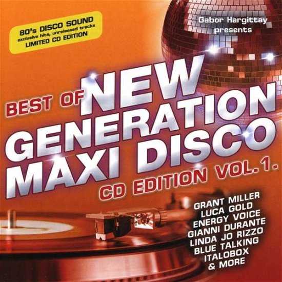 Cover for Válogatás · Best Of New Generation Maxi Disco Vol.1 (CD)
