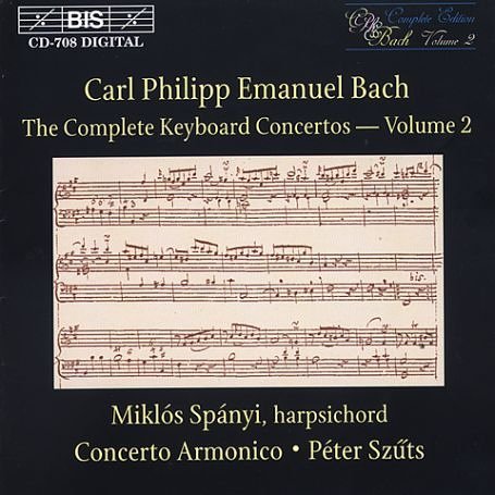 Cover for Miklos Spanyi · Cpe Bachcomplete Keyboard Ctos 2 (CD) (1996)