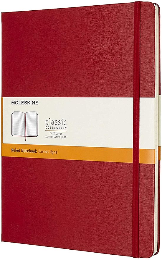 Cover for Moleskin · Moleskine Scarlet Red Extra Large Ruled Notebook Hard (Taschenbuch)