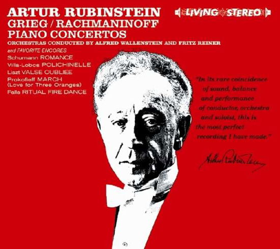 Klavierkonzerte - Arthur Rubinstein - Musik - BLUE MOON - 8427328251082 - 9. juli 2019