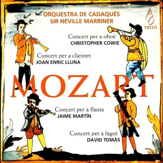 Cover for Mozart W. A. · Werke Fuer Oboe  Klarinet (CD) (2020)