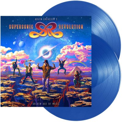 Cover for Arjen -Supersonic Revolution- Lucassen · Golden Age Of Music (LP) (2023)
