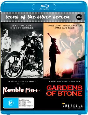 Rumble Fish + Gardens of Stone (Icons of the Silver Screen Vol. 4) (Blu) - Blu - Filme - DRAMA - 9344256025082 - 13. Mai 2022